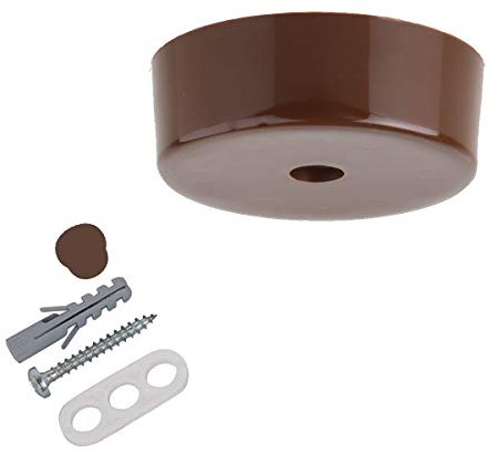 WITTKOWARE Decken-Baldachin, Kunststoff, braun