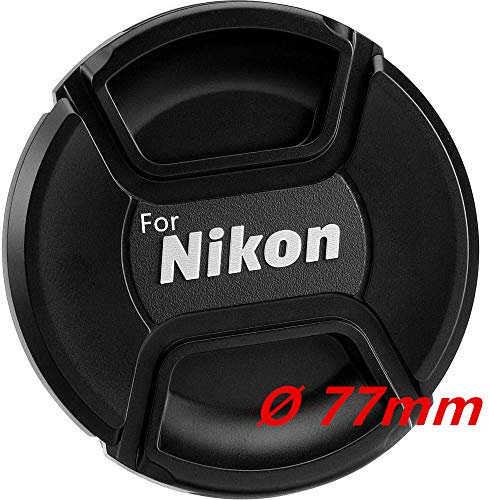 Hirondelle Bleue® Bouchon de Remplacement Compatible générique diamètre 77mm pour Objectif Nikon (par Exemple Nikon AF-S Nikkor 18-35mm f/3.5-4.5G Ed)