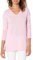 Amazon Essentials Pull Tunique Léger À Manches Longues Et Col En v (Disponible En Grande Taille) Femme, Rose, XS