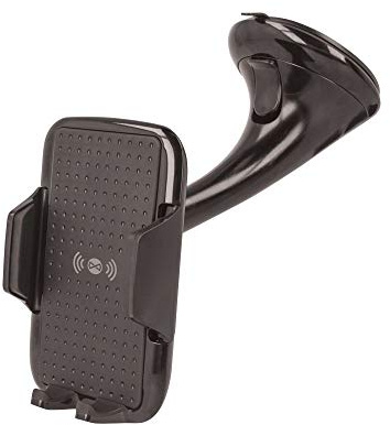 FOREVER Wireless Charger Auto - Automatisches kabelloses Ladegerät - Qi Ladestation Auto Infrarot Induction KFZ handyhalter Auto mit ladefunktion für iPhone 11 Pro/Xs Max/XR/X/8 - Galaxy S10/9/8/7/6