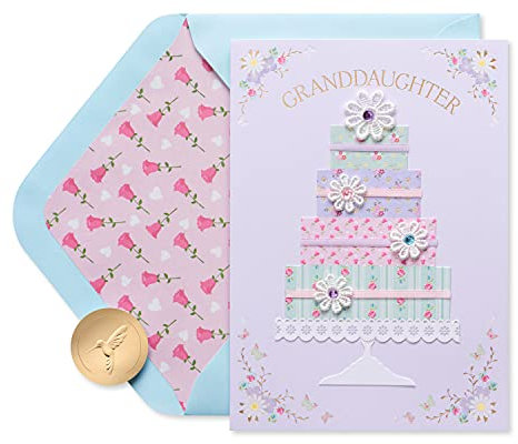 Papyrus Geburtstagskarte für Enkelin (Brings Sweetness to Life)
