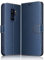 ELESNOW Cover per Samsung Galaxy S9 Plus, Flip Wallet Case Custodia in Pelle PU Premium, Slot per Schede, con Magnetica a Scatto per Samsung Galaxy S9 Plus (Blu)