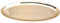 NKlaus Kerzenteller oval 16x7cm Messing Kerzenständer Taufkerze Kerzenhalter - Desinger Dekoteller poliert - Kerzenuntersetzer Stumpenkerzen Kommunion Taufe Gold 10505