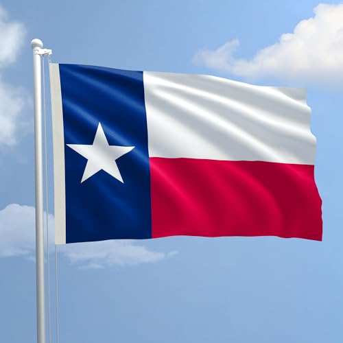 AL PRODUCTION Bandera Texas de tela náutica, tamaño 100 x 150 cm