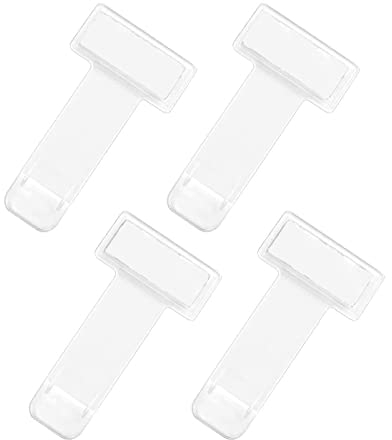 Mmgoqqt Parkscheinhalter, Selbstklebend Tickets Clips, Windschutzscheibe 4 Stück Transparent Parkschein Halter, Für Pkw Und Caravan Wohnmobile Lieferwagen