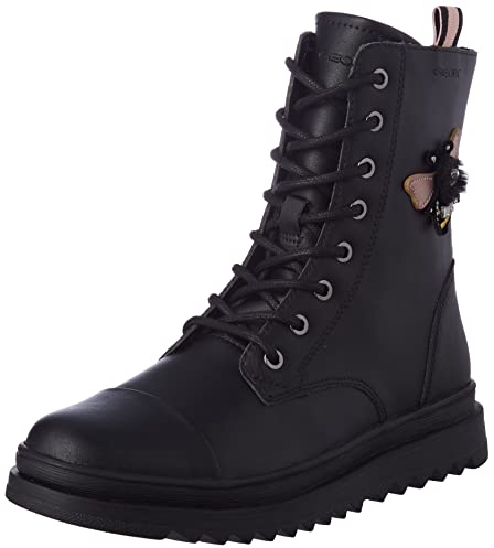 Geox J Gillyjaw Girl A, Stivaletti Bambine e ragazze, Nero (Black C9999), 37 EU