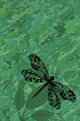 Dragonfly Notebook Journal: Journal Notebook Diary | 6 x 9 | 108 Pages College Ruled Lined