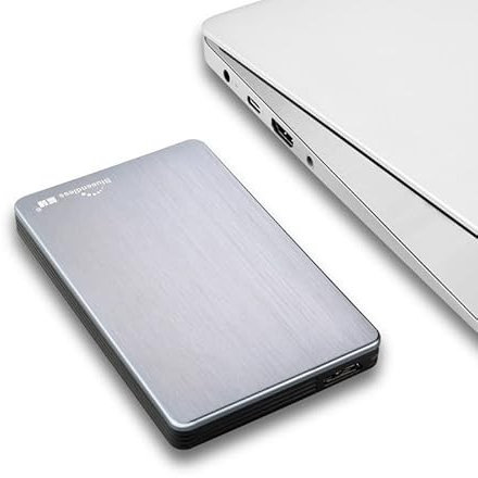 Hard Disk TV ad alta velocità mobile USB3.0 (2 TB, grigio chiaro)