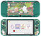 GeekShare Funda Protectora Delgada Compatible con Switch OLED y JC Handle - Funda Protectora con absorción de Golpes y antiarañazos para Switch OLED - Bunny Garden