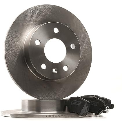 STARK SKBK-10990454 Bremsenset Hinten 264mm - Bremsen Set mit Bremsscheiben und Bremsbeläge Satz