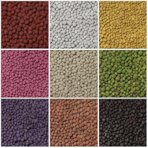 naninoa brockytony 8-16 mm. Aktiv & decoton (Pflanzton, Pflanzgranulat, Blähton, Tonkugeln, Tongranulat, Hydrokultur) 20 Liter. Farbe: Zufall