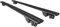Kompatibel mit Mercedes E Class (W211) SW 2002-2009 Dachträger Hook Gepäckträger Relingträger mit Schlüssel Alu SCHWARZ