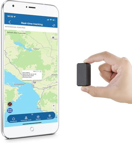 4G Mini GPS Localizzatore Tracker per Auto Moto Micro GPS Tracker Spia con Gratuita APP Senza Abbonamento Geo-fence Antifurto Magnetico Anti-smarrimento Monitoraggio in Tempo Reale 4G TK901