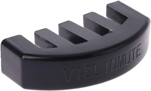 Enyolidimk Violinmute für Violine, Gummi 4/4, Saiten- und Zupfinstrumente, 1 Stück