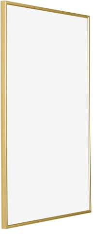 Your Decoration - Bilderrahmen 20x30 cm - Gold - Bilderrahmen aus Kunststoff mit Acrylglas - Antireflex - 20x30 Rahmen - Evry