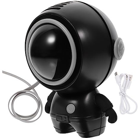 Cabilock Ventilador Colgante Usb Recargable Para Verano Ventilador Astronauta Portátil Para Mujeres Para Actividades Al Aire y Uso Diario