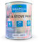 SIRAMICO COATINGS BBQ & Stove Paint - High Temperature Paint 1000°c (White, 500ml)