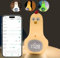 Lopoleis Wecker Kinder, Schlaftrainer Bär mit Nachtlicht Baby, Lernwecker digital, Kinderwecker ohne Ticken, Nachtlicht Kinder dimmbar, Nachttischlampe Stilllicht für babyzimmer deko, Kinder wecker