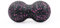 Yoga Ball Myofascia Ball Erdnussmassage Ball High Density Leichte Fitnesskörper Faszienübung Linderung Schmerz Yoga Ball Yoga-Ball(Pink Purple)