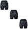 MILISTEN 3st Skihose Hockey-gürtel Eislauf-hüftpolster Hockeyhose Rollschuh-hüftpolster Hose Zum Skaten Skating-schutzausrüstung Skijupon Black