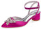 MlYJmer Damen Pumps mit Strasssteinen für Hochzeit und Party,Rose,42 EU