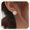 Yienate Pendientes tuerca perlas bohemias Pendientes diseño ramo francés forma de bola y perla para boda novia pendientes perlas de imitación aretes perlas de fuegos artificiales joyería para mujer
