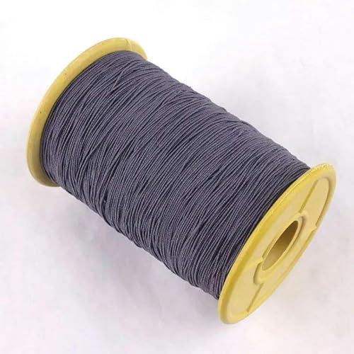 500 yards + 0,5 mm Filo elastico colorato Filo per macchina da cucire Corda elastica molto fine Elastico in gomma Rotolo di filo elastico-10-5 mm-500 yards