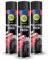 HappyCar - 3pz Pulitore Freni Auto e Moto Spray - Pulizia Tamburi e Pinze - Azione Rapida e Professionale - Pronto all’Uso - 600ml