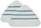 Kueohse Lot de 2 serpillères triangulaires lavables en microfibre pour à vapeur
