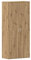 vidaXL Schuhschrank Artisan Eiche 80x39x180 cm Holzwerkstoff