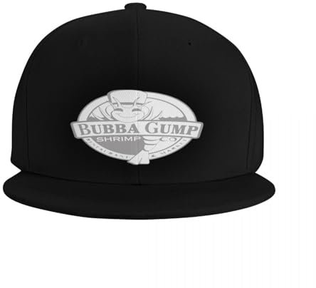 YHRYHYM Klassische Baseballmützen Bubba Gump Garnelen 5 Mann Hut Herren Hüte Damen Kappe Mann Mann Hut Baseball Cap Mode Retro Essential für den Sommer