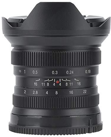 RASTKY 12 Mm F2.0 Superweitwinkel-APS-C-Metallobjektiv mit Manueller Fokussierung, Spiegellose Kamera (Fuji FX-Port)