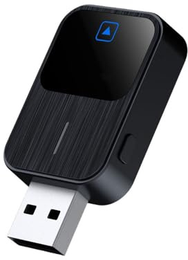 SUNQIQI CarPlay Wireless Adapter für VW Tiguan 2016-2023, Upgrade Konvertiert kabelgebundenen zu kabellosen Auto-Play-Adapter-Dongle, Plug & Play, Auto Connect