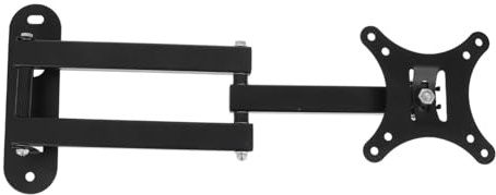 Rotating TV Wall Bracket - Stainless Steel Swivel Mount, Telescopic