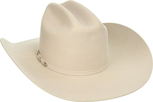 Ariat Herren 3X Select Wool 3 Stück Schnalle Hut, Silberner Bauch, 7 1/2