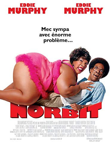 Cinema Norbit – 2007 – Brian Robbins, Eddie Murphy, Thandie Newton – 116 x 155 cm – Originalposter