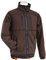 Hallyard Micro-Wendejacke Ravels für Damen und Herren wasserdicht, Winddicht, atmungsaktiv Signaljacke für die Jagd mit original Realtree® orange braune Fleecejacke Jagdjacke Drückjagd (M)