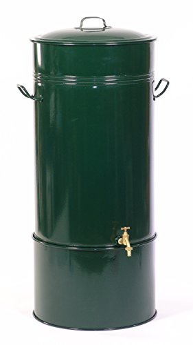 Regentonne Regenfaß Wassertonne Regenwassertonne verzinkt PB m.Schlauchanschluß