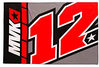 TOP RACERS top riders official collections Bandiera 12,Unisex,One Size,Multi