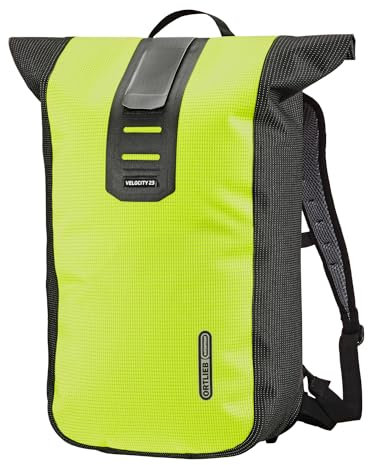 Ortlieb R4043 Velocity High Visibility Bike bag Unisex neon yellow - black reflective One Size