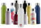 BUGATTI B Bottles Twin Botella térmica 350 ML Silver Mantiene los líquidos Calientes por 12 H fríos por 24 H y Hielo por 36 H Botella Fitness ecológica y Reutilizable de Acero Inoxidable 18/10