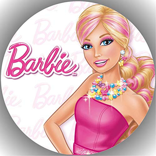 Premium Esspapier Tortenaufleger Tortenbild Geburtstag Barbie K7