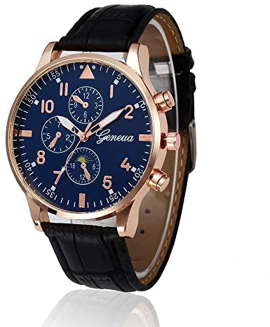 Uhren Herren Armbanduhr Quarz Uhr Herrenuhr Quarzuhr Sportuhr Outdooruhr Watch für Männer 2022 Herren Mode Militär Uhren Luxury Retro-Design-Lederband-analoge Legierungs-Quarz-Armbanduhr