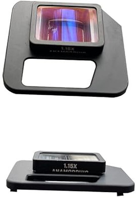 Externes Weitwinkelobjektiv für DJI MAVIC 3, Drohnenzubehör, anamorphotischer Breitbildobjektivfilm Blue Glare Brushed Filter