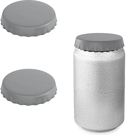 VIEVRE Dosenverschluss Getränkedosen, Silikon Getränkedosen Deckel, Deckel für Dosen, Dosendeckel Getränkedose, Getränkedosen Verschluss, Bierdosen Abdeckung, Glasabdeckung Trinkglas, Dosen Verschluss