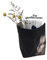 Alipis Cache-pot De Fleurs En Papier Kraft Lavable De Rangement Pour Linge Papeterie Nourriture Organisateur Décoratif Noir