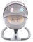 Baby Schaukelstuhl Baby Prahler für 0-12months 3-12KG, Eingebauter 12-Musik-MP3-Player, Elektrische Babyschaukel mit Musik,Faltbar, abnehmbar und waschbar (Grau)