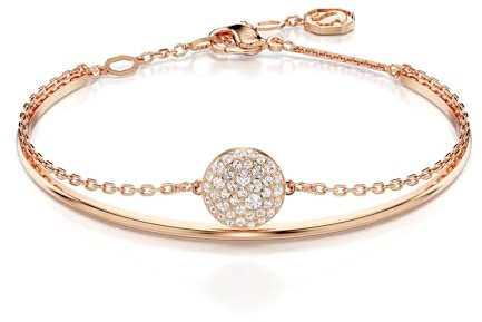 Swarovski Bracelet demi-jonc Meteora rosé