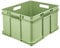 keeeper Transportbox mit Tragegriffen, Euro-Box XXL, 52 x 43 x 28 cm, Bruno Eco Line, Grün (Eco Grass Green)