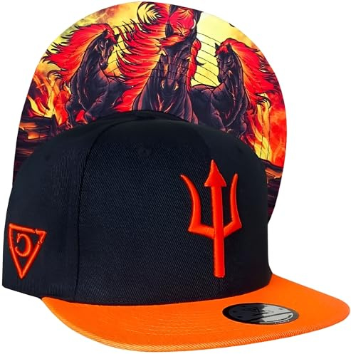 Capiche [99+ VARIATIONEN] Snapback Cap Herren Kappe Baseball Mütze Kunst Unisex Schirm Männer One Size Tattoo Damen